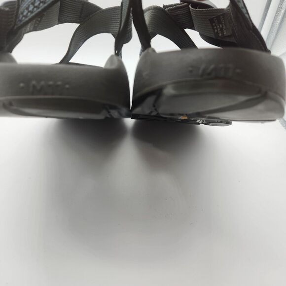 Chaco Men's Sandals Tribal Hiking Sport Camping Black Size US 11 Gray Black - Picture 4 of 5